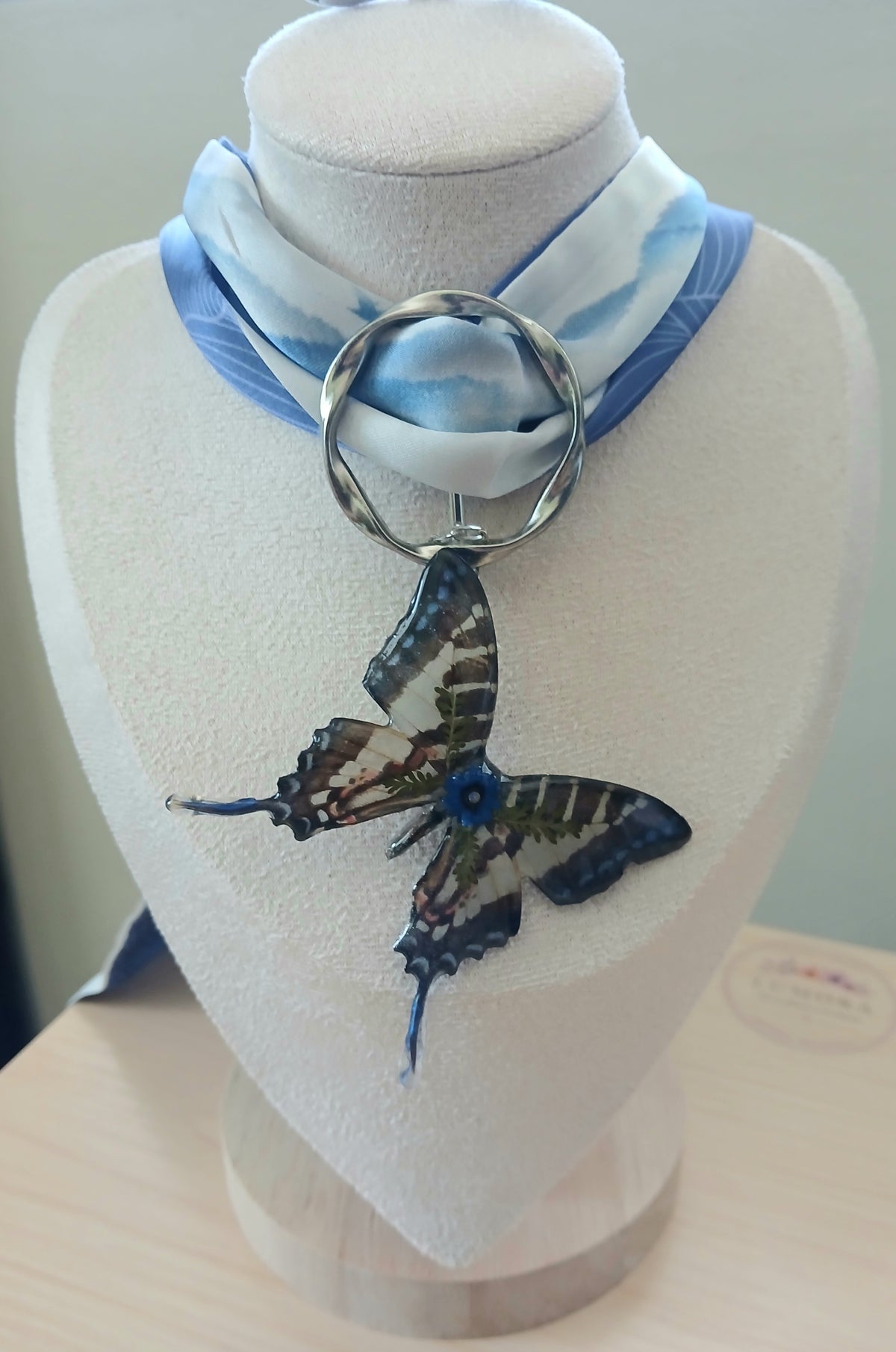 Mariposa Azul Cielo