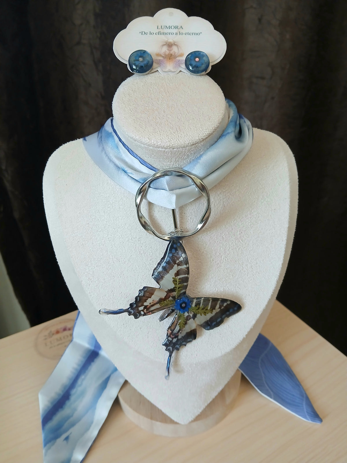 Mariposa Azul Cielo