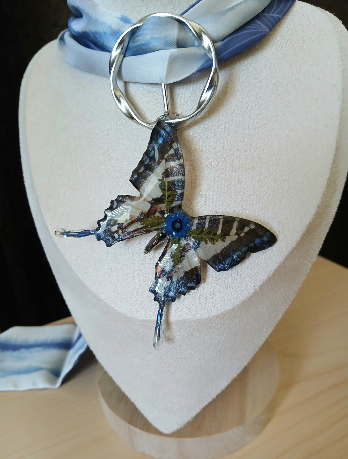 Mariposa Azul Cielo