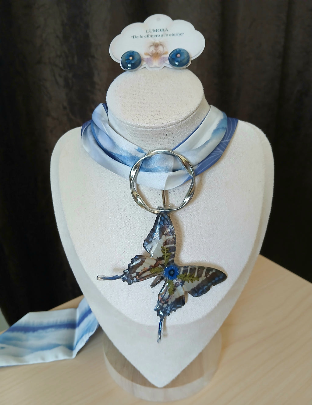 Mariposa Azul Cielo