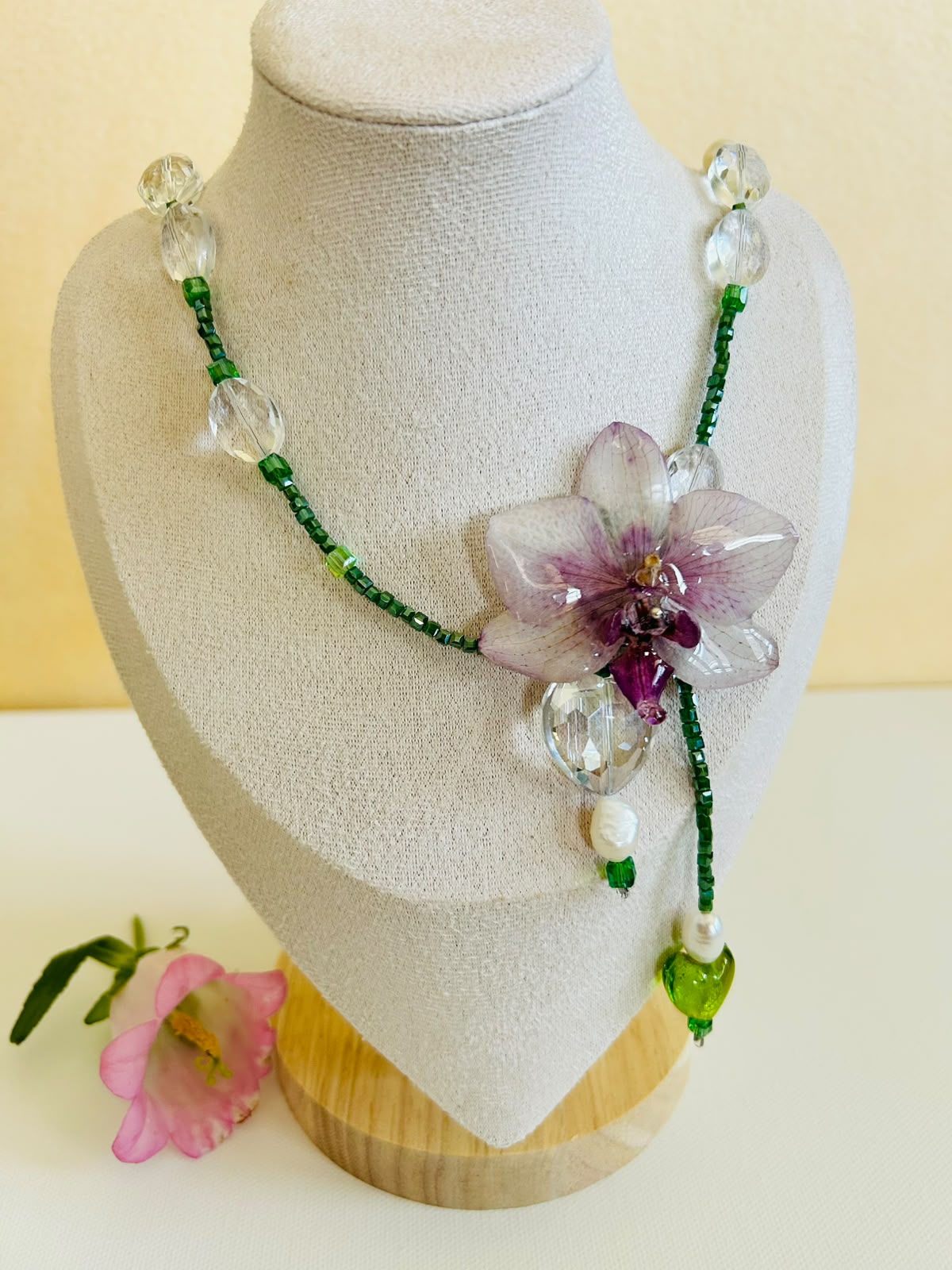 Rocio de orquídea
